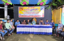 ছাতক অনলাইন প্রেসক্লাবের সাংবাদিকদের পূজামণ্ডপ পরিদর্শন
