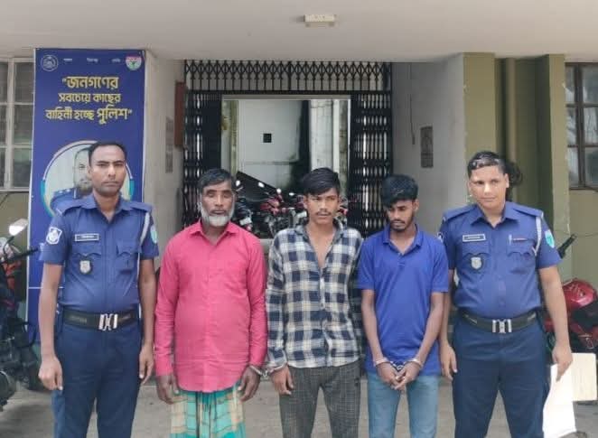 ছাতক থানা পুলিশের অভিযানে বিভিন্ন মামলায় গ্রেফতার-৩