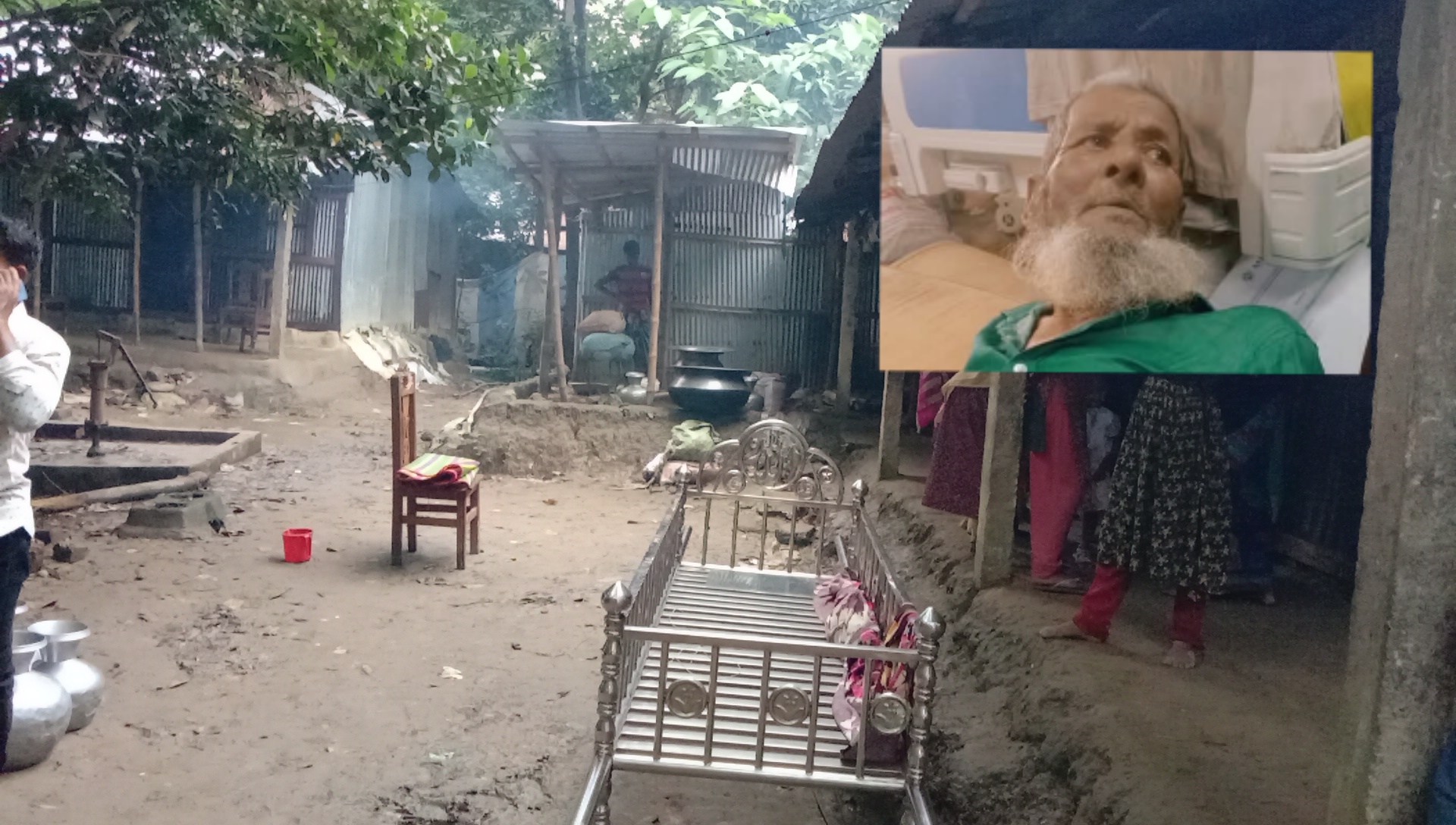 ছাতকে ভা‌তিজার হা‌তে চাচার মৃত্যু