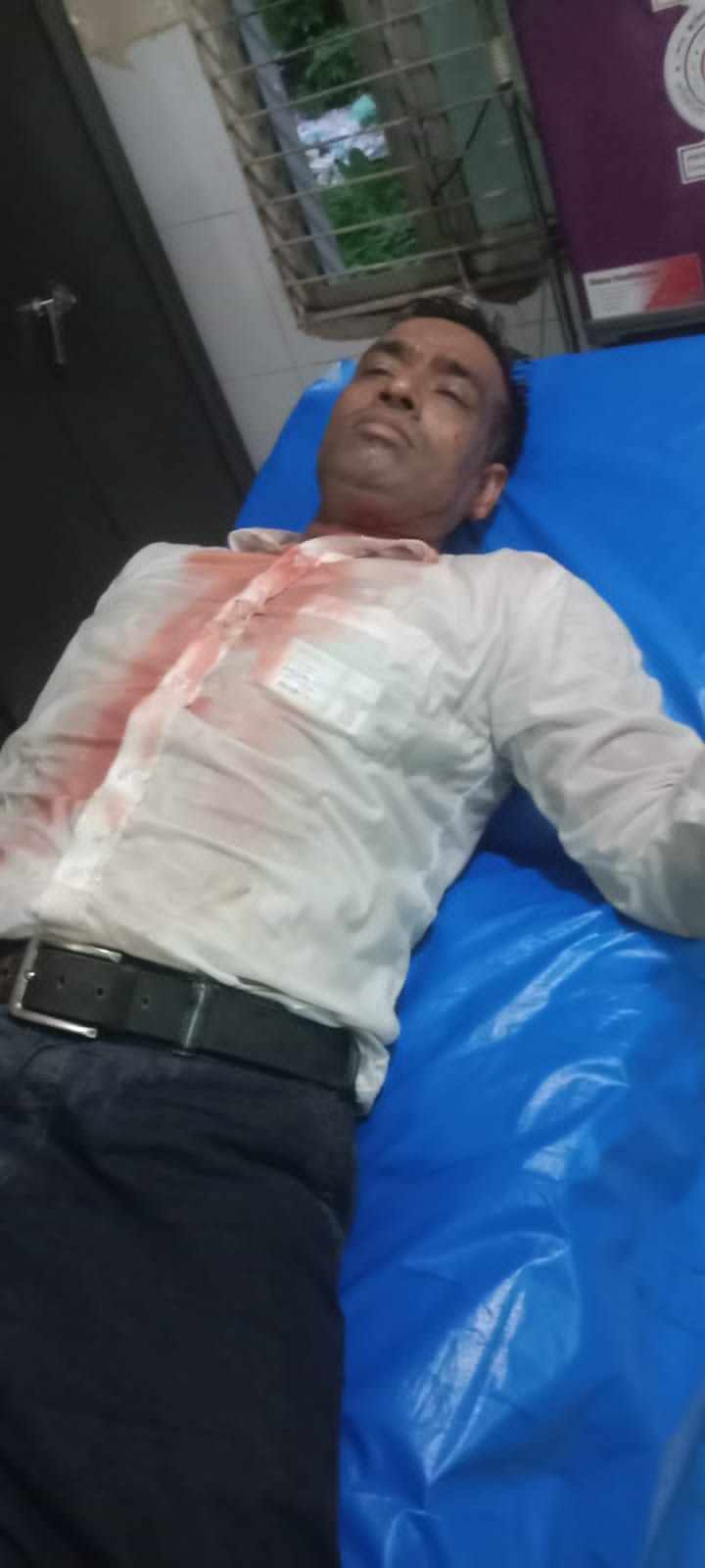 ছাতকে সাংবাদিক সাকির আমিনের উপর সন্ত্রসী হামলা আহত ৫ জন