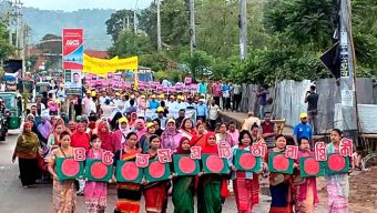 খাগড়াছড়িতে স্বেচ্ছাসেবক দলের ৪৫’তম প্রতিষ্ঠাবার্ষিকী উপলক্ষ্যে,র্র্যালী আলোচনা সভা অনুষ্ঠিত।