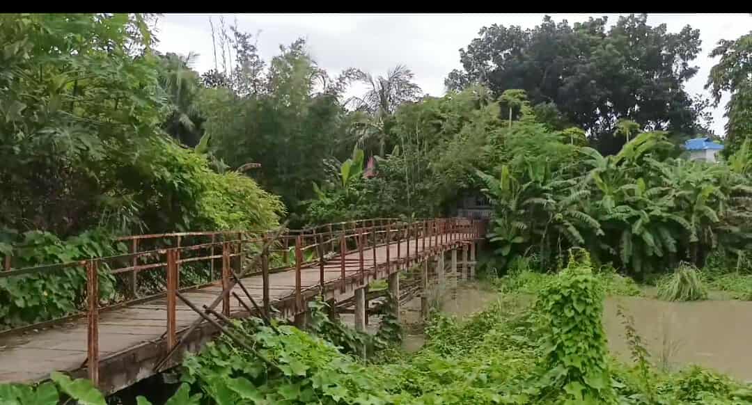 চরভদ্রাসনে ভাঙা সংযোগ ব্রিজে ঝুঁকিতে শতাধিক পরিবার ,দ্রুত সংস্কারের দাবি