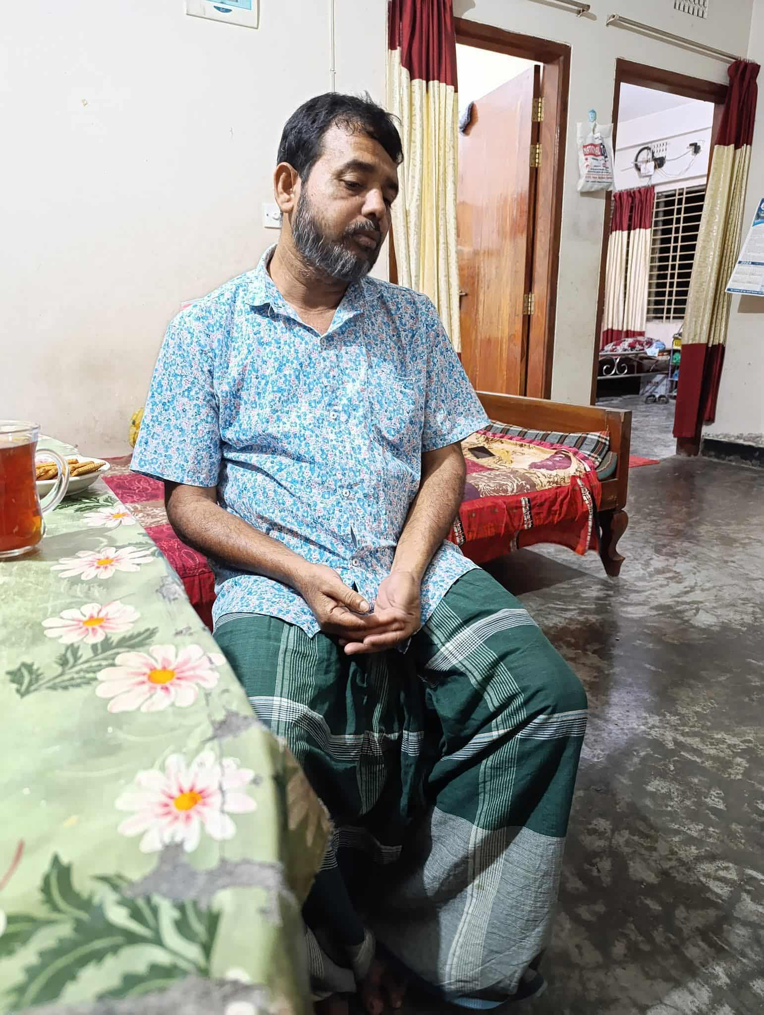 চরভদ্রাসনে প্রতিবন্ধী অটোচালক ইব্রাহীমের জীবনে অন্ধকার — সমাজের বিত্তবানদের সহায়তা প্রার্থনা