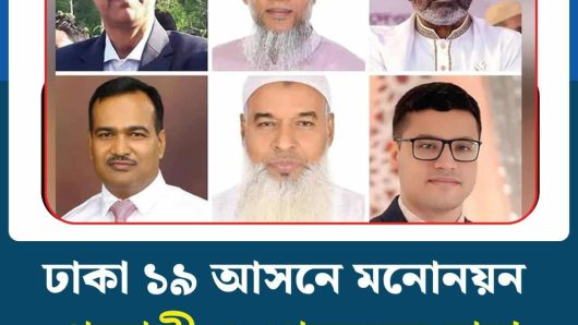 ঢাকা ১৯ আসনে মনোনয়ন প্রত্যাশী ও পেয়েছেন যারা