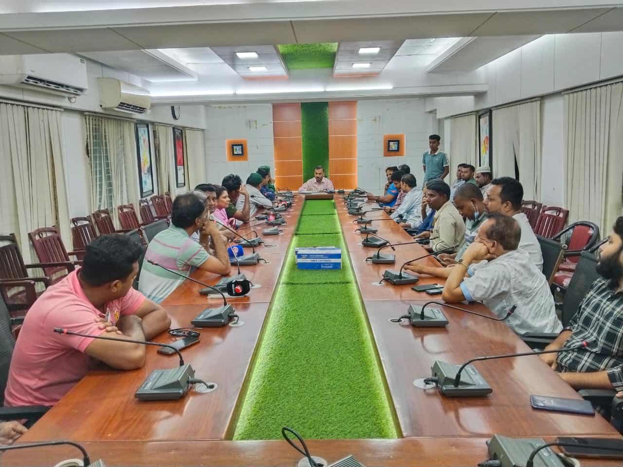 কালীগঞ্জের কর্মরত সাংবাদিকদের সাথে নবাগত ইউএনও’র মতবিনিময় মোঃ  মুক্তাদির হোসেন।