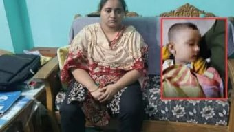 মায়ের হাতে দুই বছরের শিশু খুন ঘটনাস্থল থেকে মাকে গ্রেফতার করেন পুলিশ।