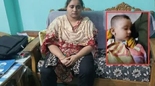 মায়ের হাতে দুই বছরের শিশু খুন ঘটনাস্থল থেকে মাকে গ্রেফতার করেন পুলিশ।