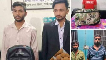 গাইবান্ধার মাদকদ্রব্য পৃথক অভিযানে ইয়াবাসহ গ্রেফতার ৫জন।