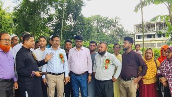 দেবিদ্বার রাজামেহার প্রতিবন্ধী কমপ্লেক্সে আদর্শ বিদ্যালয়ের ভিত্তি প্রস্তর ও অভিভাবক সমাবেশ