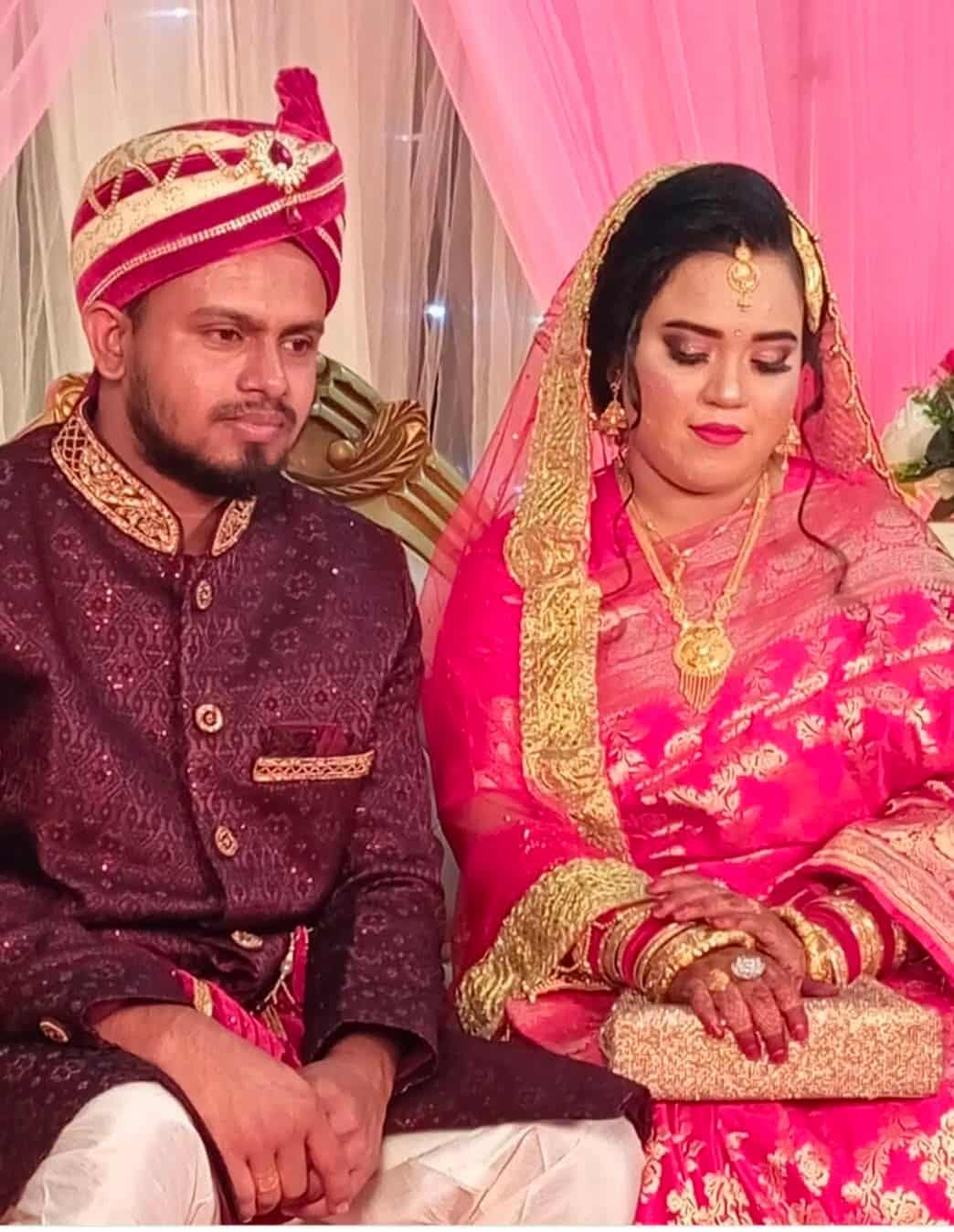 সাইফুল মুস্তারি ও তিলক ইসলামের শুভ বিবাহ সম্পন্ন।