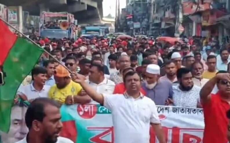 টঙ্গীতে বিএনপির ৪৭তম প্রতিষ্ঠাবার্ষিকী উপলক্ষে বর্ণাঢ্য আনন্দ র‍্যালি