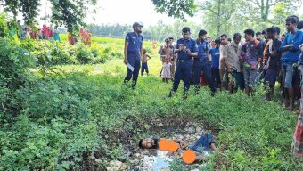 গাইবান্ধা জেলার গোবিন্দগঞ্জে কাটা মোড়ের ডোবা থেকে যুবকের মরদেহ উদ্ধার