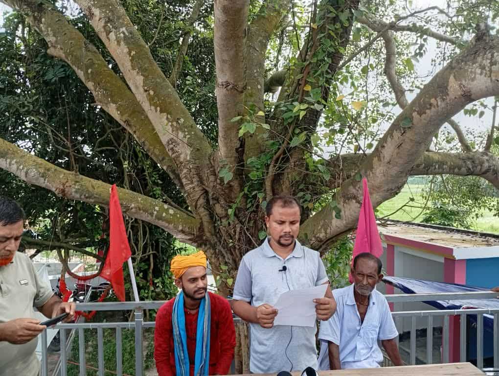 সেবামূলক ধর্মীয় প্রতিষ্ঠানের বিরুদ্ধে মিথ্যা অপপ্রচারের প্রতিবাদে সংবাদ সম্মেলন অনুষ্ঠিত।