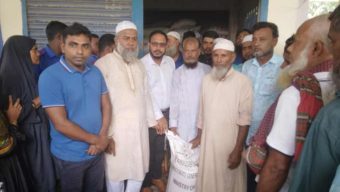 মনপুরায় নিবন্ধিত জেলেদের মাঝে ভিজিএফ কার্ডের চাল বিতরন অনুষ্ঠিত