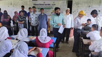 মনপুরায় টাইফয়েড জ্বরের টিকা কর্মসূচি আরম্ভ, চলবে মাসব্যাপী