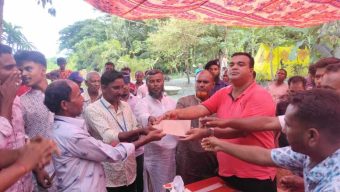 মনপুরায় সাবেক এমপি নাজিমুদ্দিন আলমের নির্দেশে পূজামন্ডপ পরিদর্শন