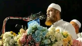 দিনাজপুরের বিরামপুর বাংলাদেশ খেলাফত মজলিসের বিশাল গণসমাবেশ