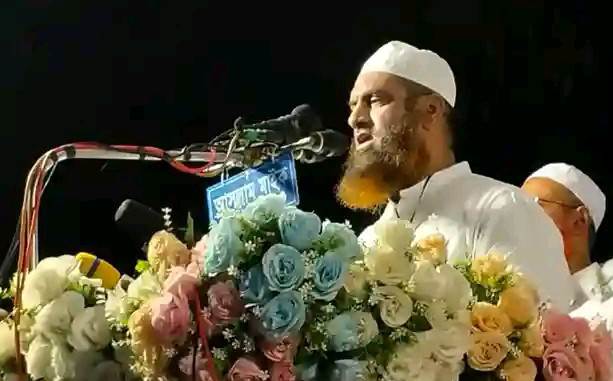 দিনাজপুরের বিরামপুর বাংলাদেশ খেলাফত মজলিসের বিশাল গণসমাবেশ