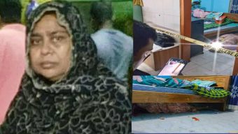 নিজ বাসায় নারীর রক্তাক্ত মরদেহ উদ্ধার করলো পুলিশ