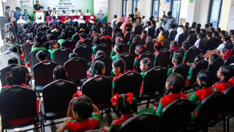 প্রাথমিক বিদ্যালয়ে হাইজিং ক্যাম্পেইন কর্মসূচির উদ্বোধন