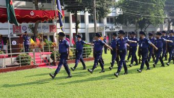 গাইবান্ধা জেলা পুলিশের মাস্টার প্যারেড, কল্যাণ সভা, অপরাধ সভা ও বিদায় অনুষ্ঠিত