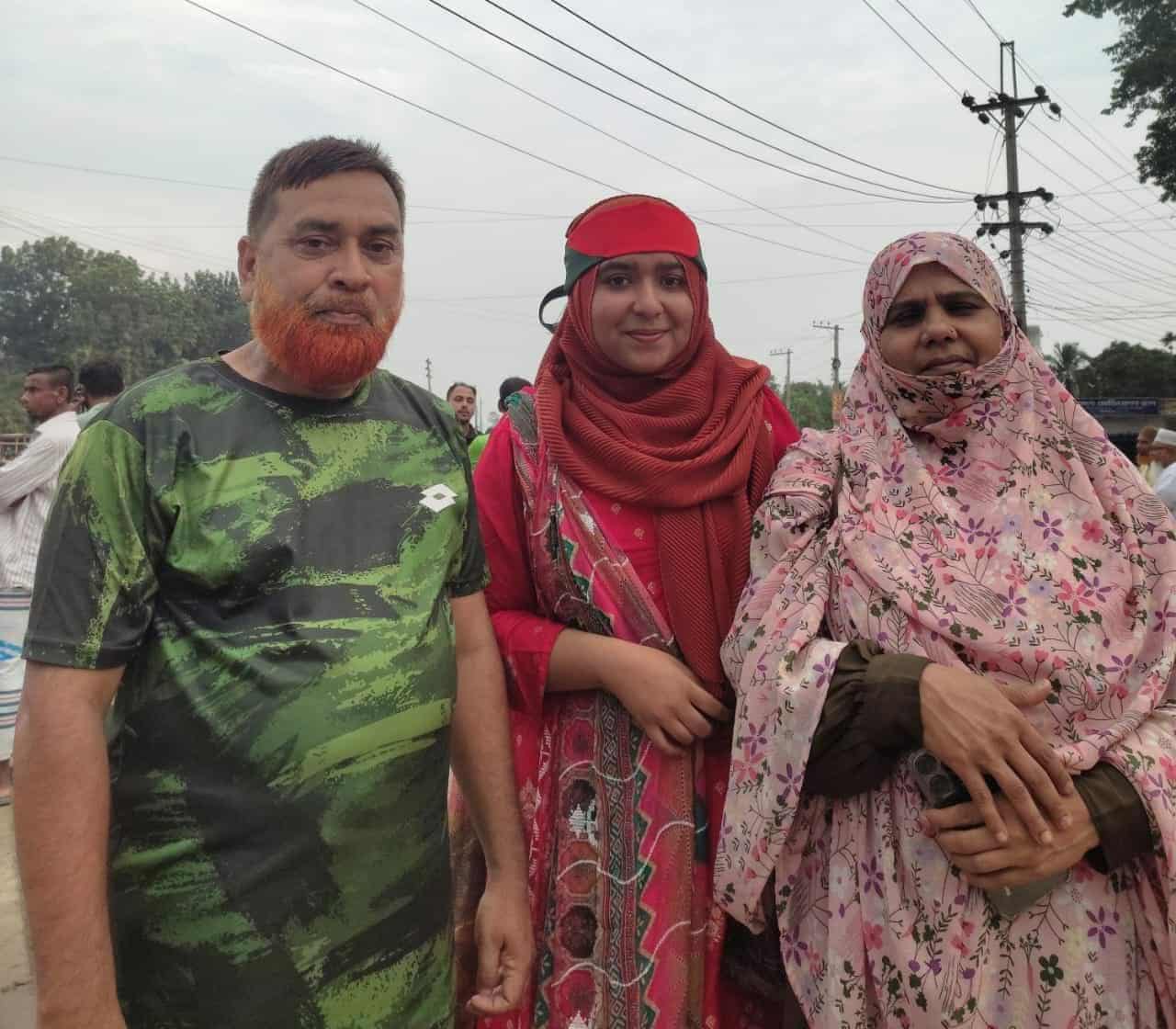 দৈনিক সংগ্রাম পত্রিকা প্রতিনিধির কন্যা এশার এইচএসসি পরীক্ষায় সাফল্য