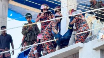 হাই ভোল্টেজ তারে স্পৃষ্ট হয়ে নির্মাণাধীন ভবনে মিস্ত্রির মৃত্যু, আহত ১
