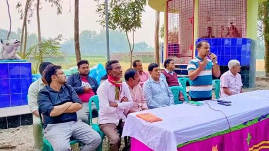 পলাশবাড়ী রাঙ্গামাটি মহাশ্মশানে উন্নয়ন শুরু: সভাপতির দৃশ্যমান উদ্যোগে সনাতন সম্প্রদায়ের স্বস্তি