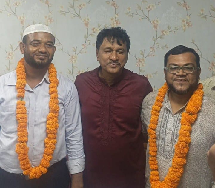 বাংলাদেশ জাতীয়তাবাদী সংগ্রামী দলের কেন্দ্রীয় কমিটি আহবায়ক নজরুল ইসলাম সরকার ও সদস্য সচিব রুবেল