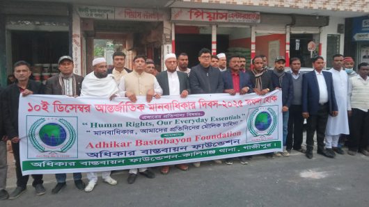 কালীগঞ্জে আন্তর্জাতিক মানবাধিকার পালিত