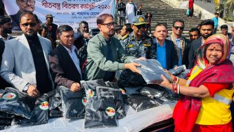 শীতার্তদের সহায়তায় বিত্তবানরা এগিয়ে আসুন- চসিক মেয়র