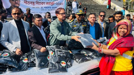 শীতার্তদের সহায়তায় বিত্তবানরা এগিয়ে আসুন- চসিক মেয়র