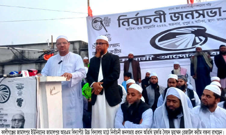 দেশ গড়তে ভালো নেতা চাই ভালো নীতি চাই মুফতি সৈয়দ মুহাম্মদ রেজাউল করীম