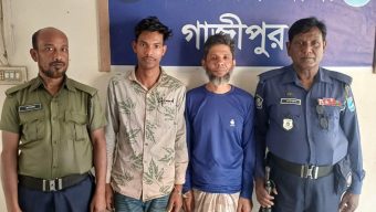 কালীগঞ্জে মাদকরিরোধী অভিযানে দুই মাদকসেবীকে কারাদন্ড