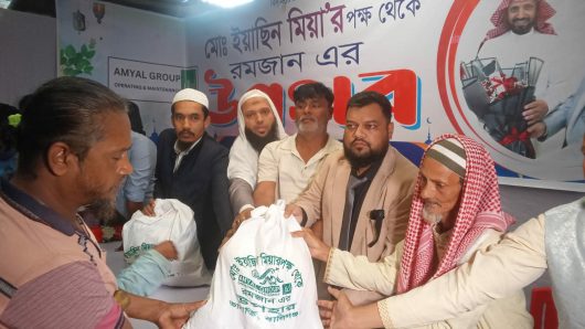 আমিয়াল গ্রুপের কর্ণধার সৌদি প্রবাসী ইয়াছিন মিয়ার উদ্যোগে রমজানের ২০০০ পরিবার পেল উপহার সামগ্রী