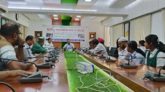 কালীগঞ্জে জাতীয় দুর্যোগ প্রস্তুতি দিবসের র‌্যালি ও আলোচনা সভ অনুষ্ঠিত