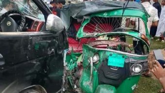 মৌলভীবাজারে মাইক্রো-অটোরিকশার সংঘর্ষে নিহত ২