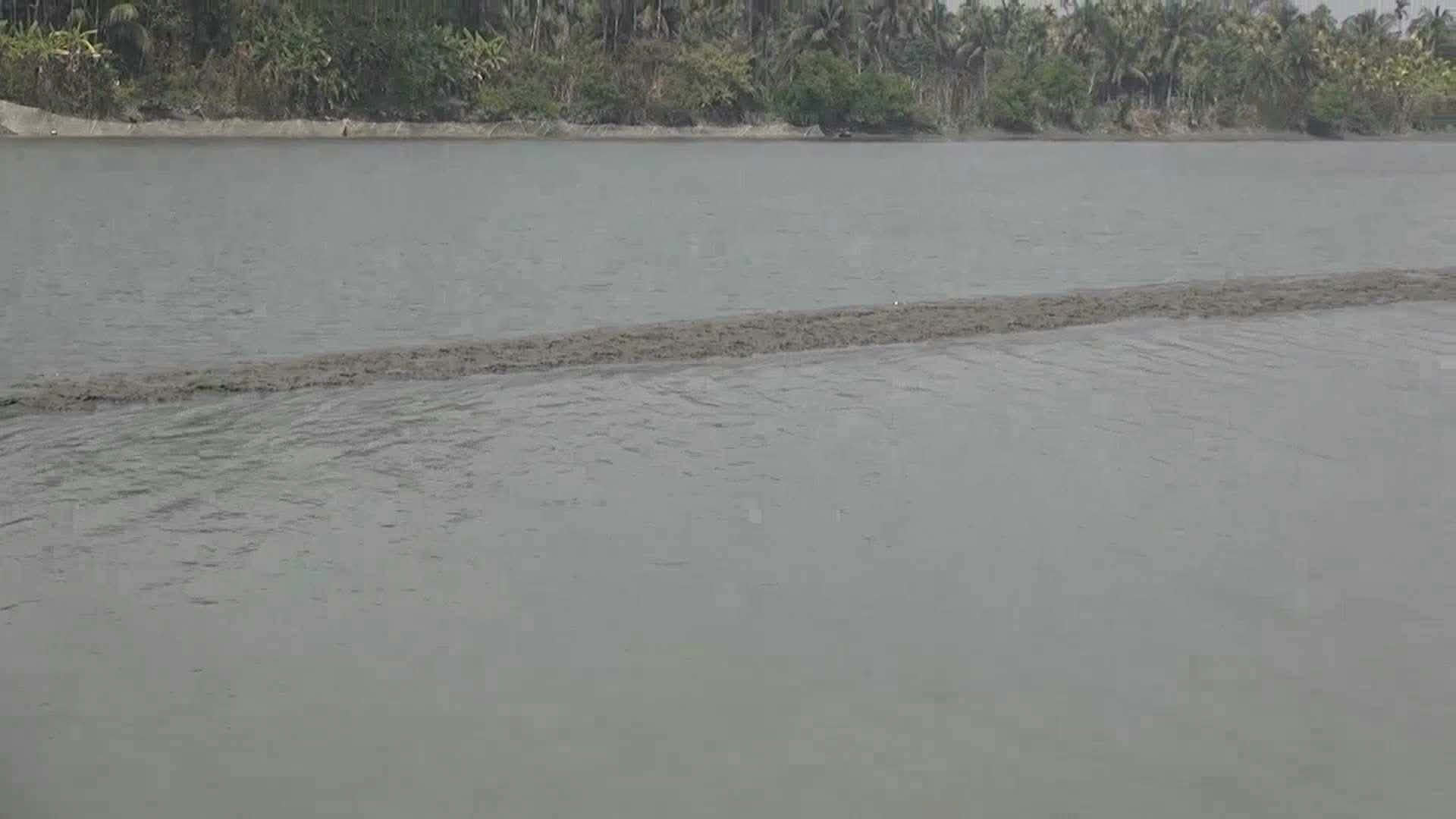 পানি উন্নয়ন বোর্ডের উদাসীনতায় মরতে বসেছে বলেশ্বর নদী!